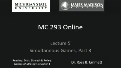 Thumbnail for Simultaneous Games, Part III