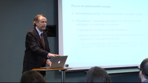 Thumbnail for Achievement Emotions - Dr. Reinhard Pekrun