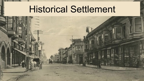 Thumbnail for entry GEO330: Megalopolis: Historical Settlement