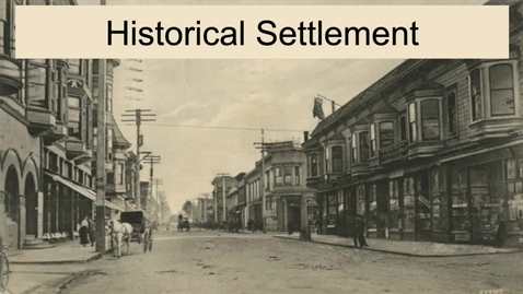 Thumbnail for GEO330: Megalopolis: Historical Settlement
