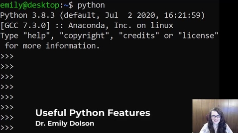Thumbnail for Useful Python Features Tour