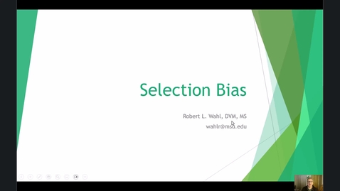 Thumbnail for Module 11 - Selection Bias - Leture