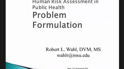 Thumbnail for entry HM816 Module-2-Problem-Formulation-Lecture-Problem-Formulation