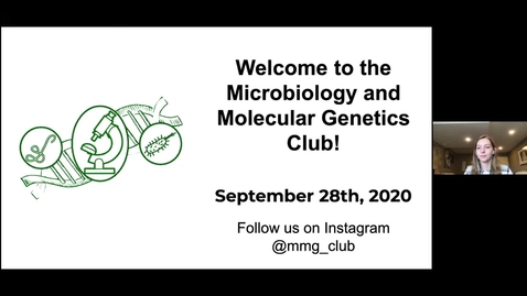 Thumbnail for MMG Club Meeting Sept 28, 2020 Dr. Gemma Reguera