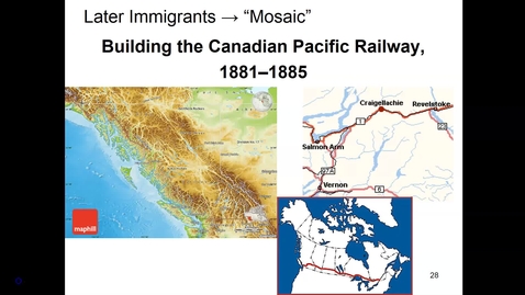 Thumbnail for entry GEO331: 4-Early Canada-Immig-Flags-Part 2