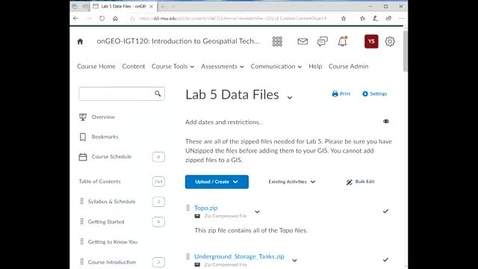 Thumbnail for Video Demo on Downloading Your Zipped Data Layer Files