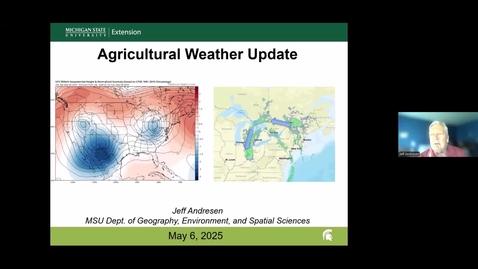 Thumbnail for Agricultural Weather Update - May 6, 2025