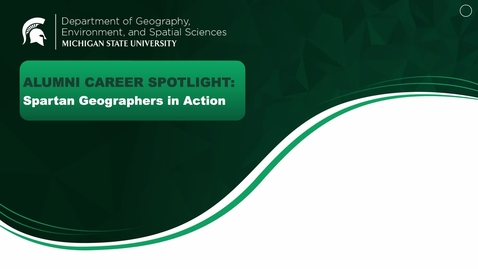 Thumbnail for GEO: Alumni Career Spotlight