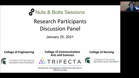 Thumbnail for entry Trifecta Initiative - Participants Panel Discussion - 2021-01-25