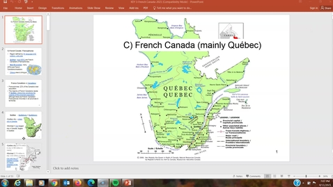 Thumbnail for GEO331: 3-French Canada-Part 1