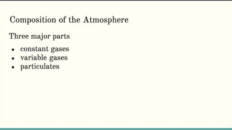 Thumbnail for entry ISS310: The Composition of the Atmosphere