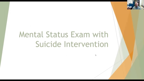 Thumbnail for entry Suicide Intervention - Part 2 of 2