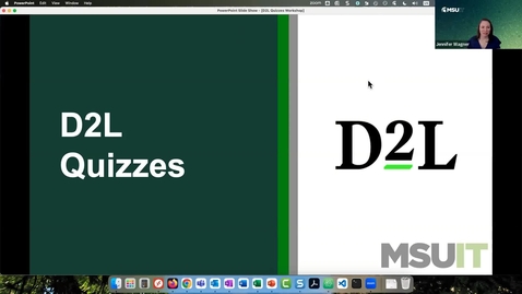 Thumbnail for entry D2L Quizzes