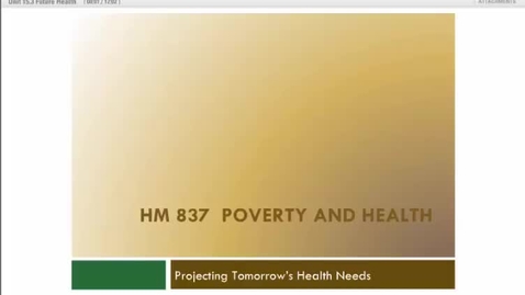 Thumbnail for Projecting Tomorrow's Health Needs