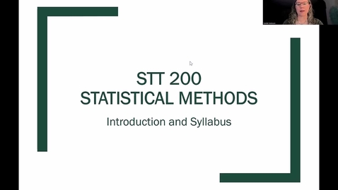 Thumbnail for STT 200 US24 Session B Introduction