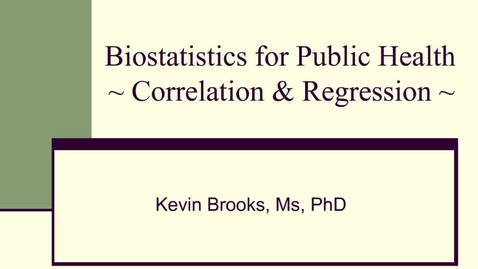Thumbnail for HM802 sec730 CorrelationRegressionCh14