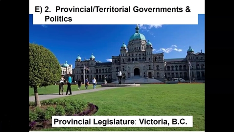 Thumbnail for GEO331: 2-Prov-territ-government