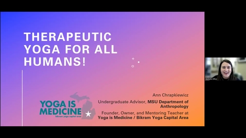 Thumbnail for Wellbeing Wednesdays: Therapeutic Yoga for All Bodies