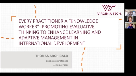 Thumbnail for entry Every Practitioner a &quot;Knowledge Worker&quot;
