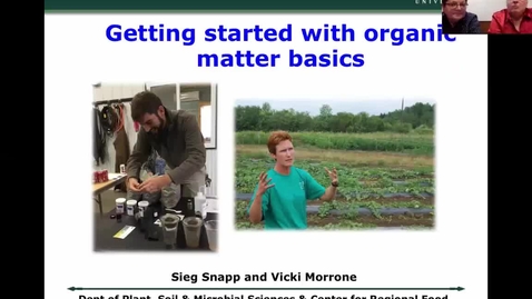 Thumbnail for Organic matter basics  Feb 14 2018