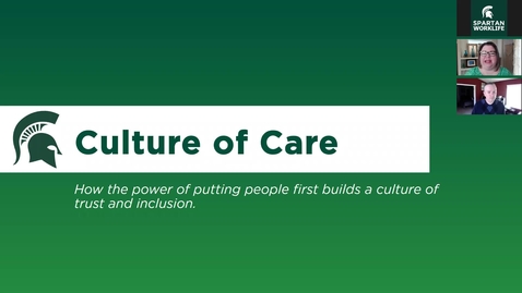 Thumbnail for entry Culture of Care