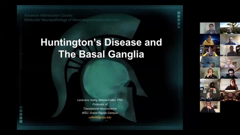 Thumbnail for entry Huntington's Disease and The Basal Ganglia Part 1