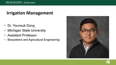 Thumbnail for Irrigation Management in Christmas Tree Production