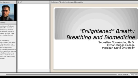 Thumbnail for entry &quot;Enlightened&quot; Breath: Breathing and Biomedicine