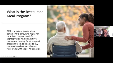 Thumbnail for PSE Older Adult Chat: Michigan's Restaurant Meal Program 101