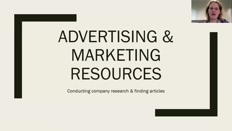 Thumbnail for Advertising and Public Relations Company and Industry Research