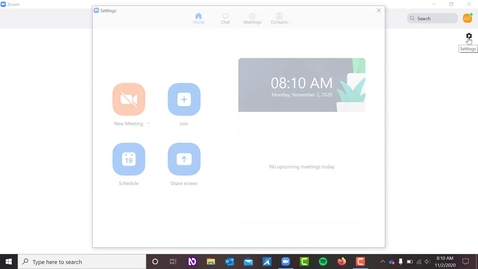 Thumbnail for Turn on Live Automated Captions in Zoom
