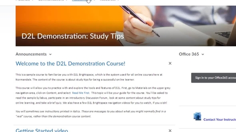 Thumbnail for How to view quiz submissions in D2L Aug 2017.mp4