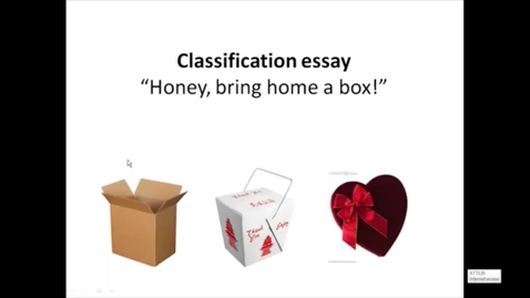 Thumbnail for entry Classification