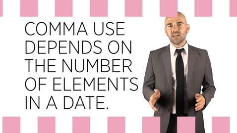 Thumbnail for Proofreading׃ Commas and Dates