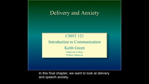 Thumbnail for Chapter 9/10/11: Delivery and Anxiety