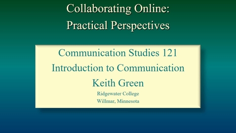 Thumbnail for 121_OnlineGroups_Practical_2017