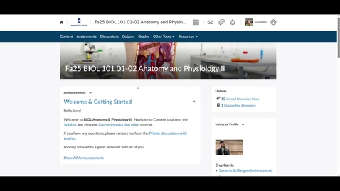 Thumbnail for Add a captioned video in Discussions using Kaltura’s Express Capture