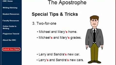 Thumbnail for Grammar Check׃ Apostrophes