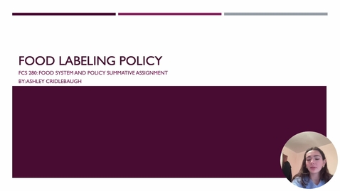 Thumbnail for FCS 280 Summative Assignment