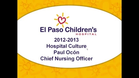 Thumbnail for EPCHHospCulturePOconPC20122013.wmv