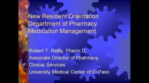 Thumbnail for UMC Medication Mgmt.Reilly.2014
