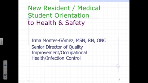 Thumbnail for TTUHSC Hlth &amp; Safety.I.Montes.2014