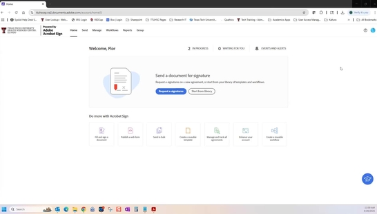 Adobe Sign Workflows Learning Session