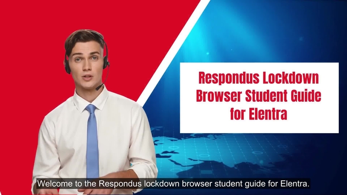 Respondus Lockdown Browser Student Guide For Elentra