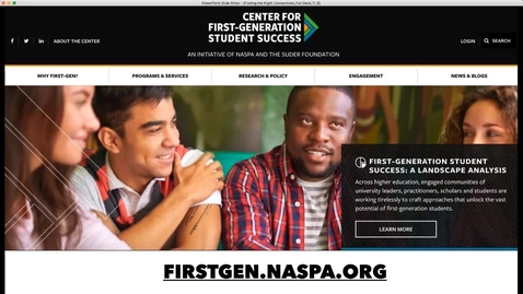 Thumbnail for FGEN Webinar #3: Finding the Right Connections for FGEN Students with Imposter Syndrome