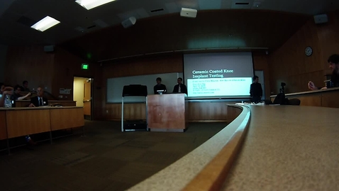 Thumbnail for Founders Day 2015 Ceramic Knee Senior Capstone Presentation