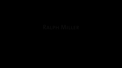 Thumbnail for entry Ralph Miller - Pamplin Hall of Fame