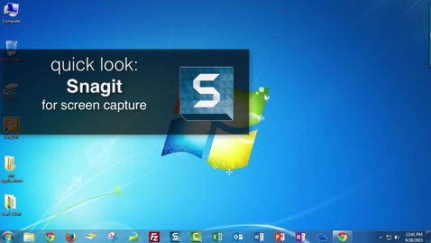 Thumbnail for Snagit Overview