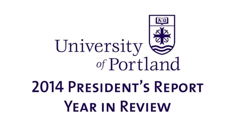 Thumbnail for President's Report Year-End Summary 2014