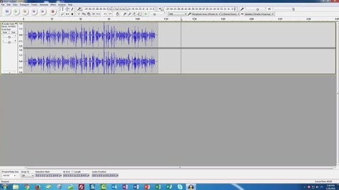Thumbnail for Audacity on Windows - Basic Editing